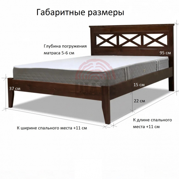 Кровать "Скандинавия"