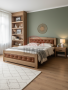 Кровать "Берёзка Арт" с каретной стяжкой Капитоне в изголовье